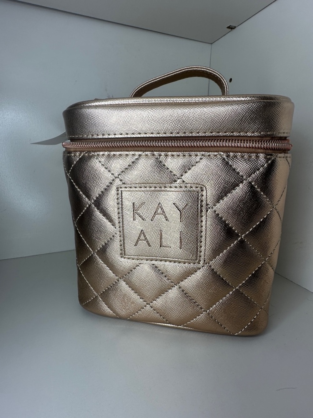 Kayali Fragrance Travel Case- Rose Gold